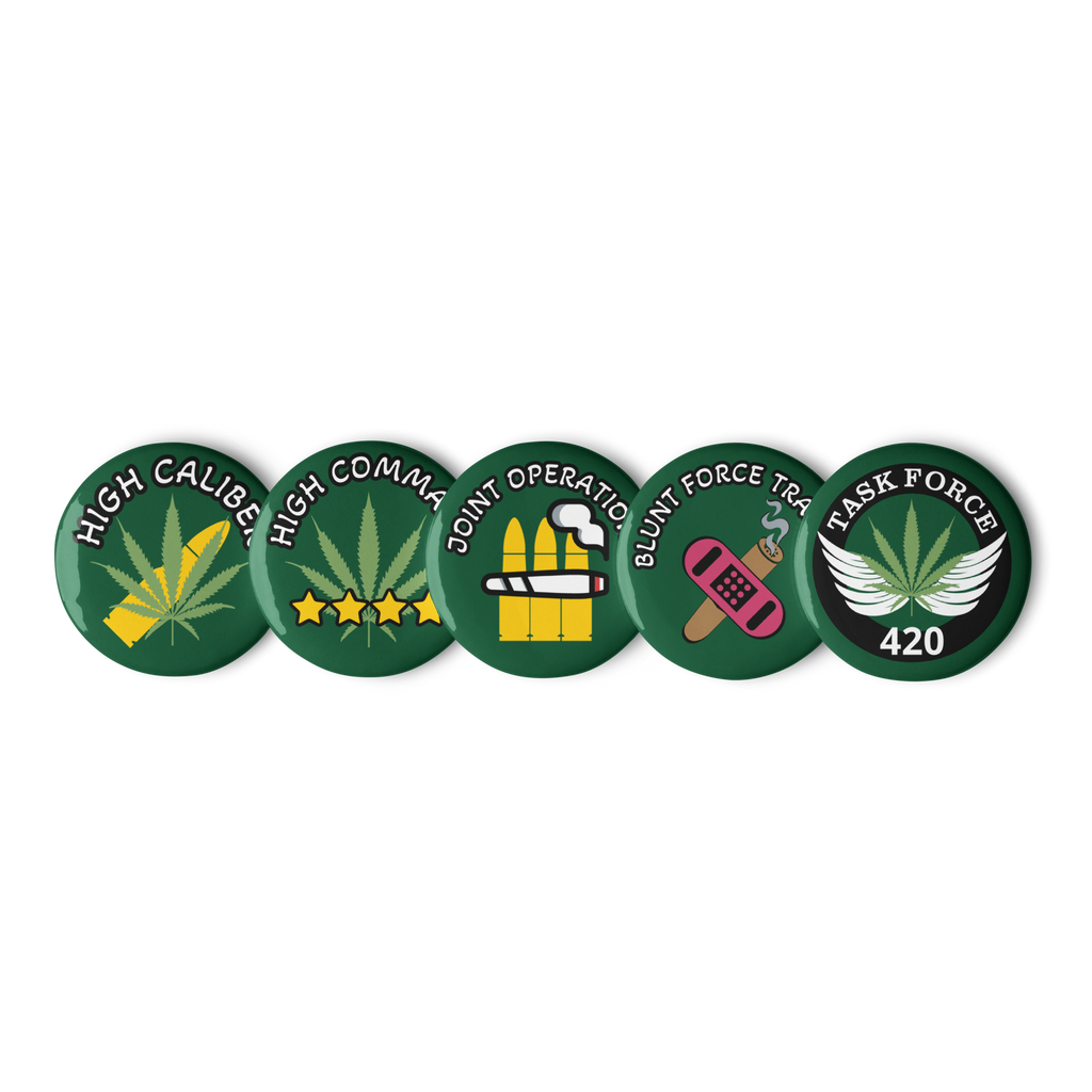 Creative Buttons: Cannabis Collection-1