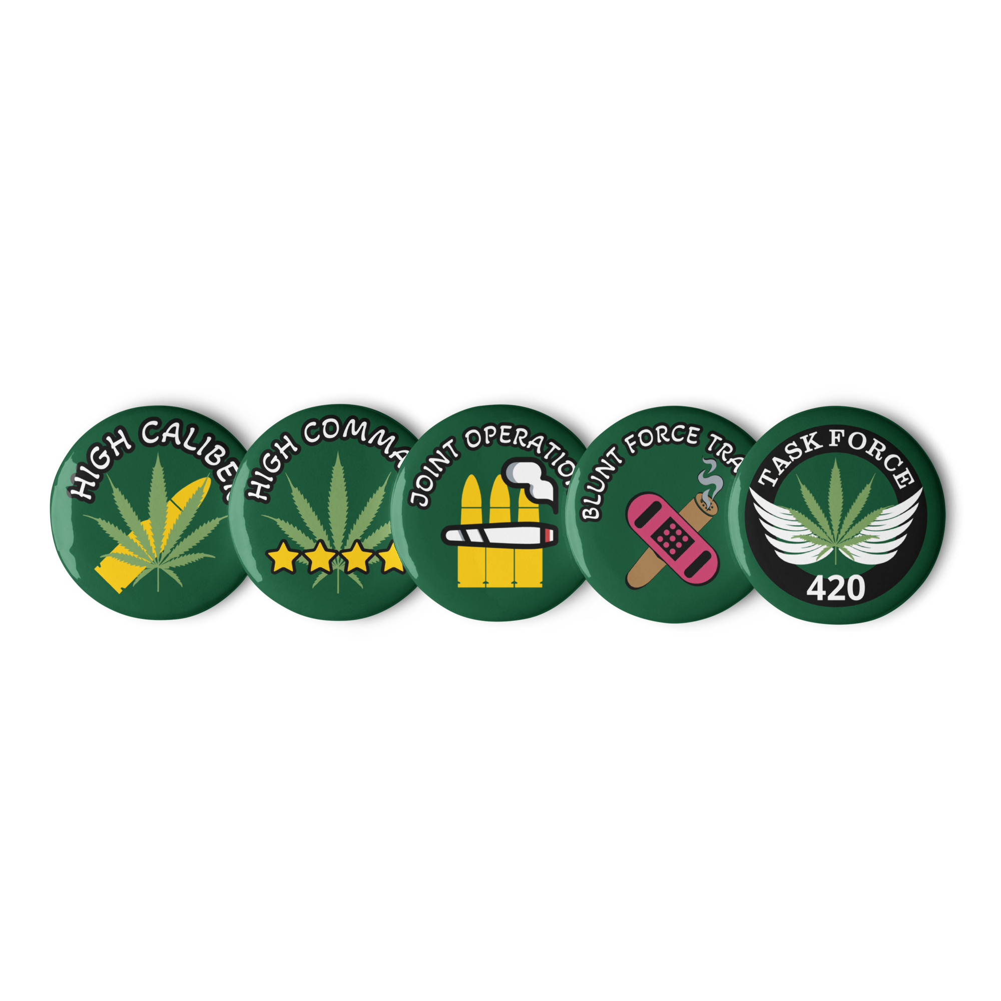 Creative Buttons: Cannabis Collection-1
